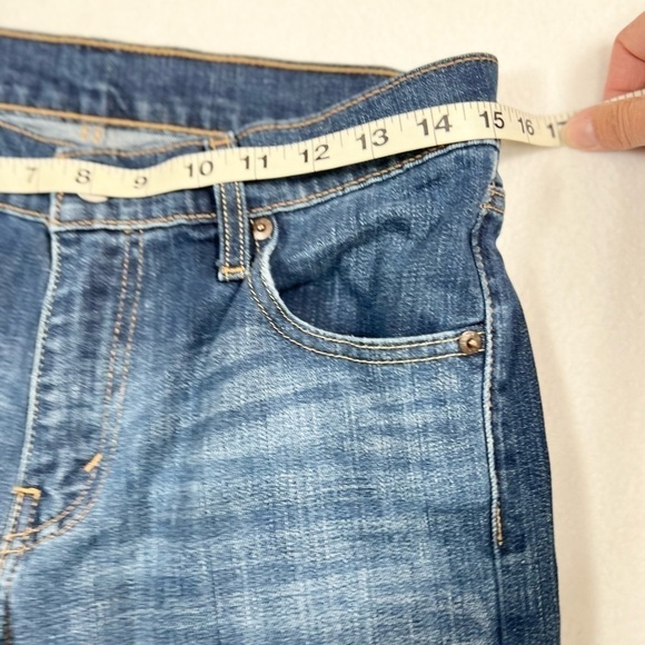 LEVIS Men’s 527 Slim Boot Cut Denim‎ Blue Jeans Size 29/30 Y2K Retro Casual - Picture 12 of 16